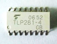4-kanałowy Transoptor TLP281-4 Uizol 2,5kV SO16 SMD