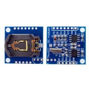 Moduł czasu RTC DS1307 + 24C32 AVR PIC