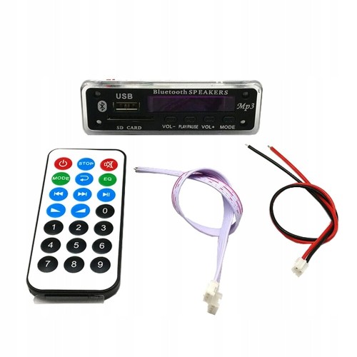 Modul-odtwarzacz-MP3-Radio-Bluetooth-USB-pilot