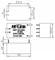 Mini-Przetwornica-HLK-PM03-230VAC-3.3VDC-Hi-Link