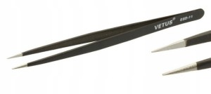 PĘSETA metalowa ESD-11 antystatyczna SMD