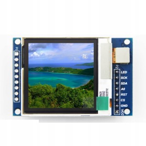 Wyświetlacz LCD 1.6" TFT SPI 130x130 SSD1283A