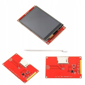 Wyświetlacz LCD 3,2" TFT SPI 240x320 Dotykowy ILI9341