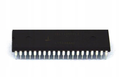 Przetwornik-A/D-3,5-cyfry-ICL7106-CPL-DIP40