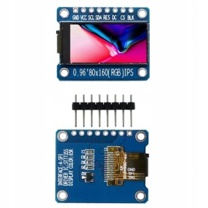 Wyświetlacz LCD TFT 0.96" HD SPI 65k ST7735