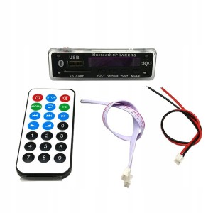Moduł odtwarzacz MP3 Radio Bluetooth USB + pilot