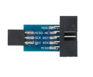 Adapter programatora ISP 10pin-6pin USBASP AVR