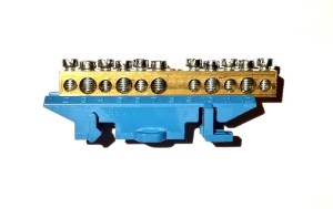 Listwa przyłączeniowa Hager KM11N, zacisk N neutralny 6x10+5x16mm2