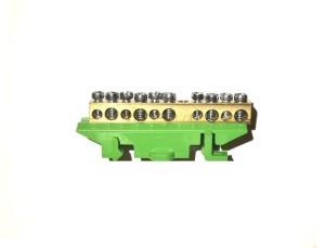 Listwa przyłączeniowa Hager KM10E, zacisk PE ochronny 5x10+5x16mm2