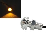 Oczko LED DRL dioda Eagle Eye 18mm 12V; 2W pomarańczowe 