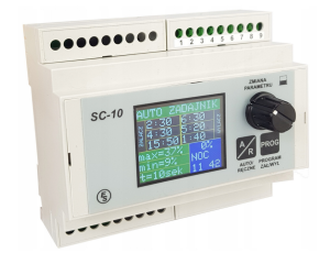 Ściemniacz regulator  oświetlenia LED kurników SC-10