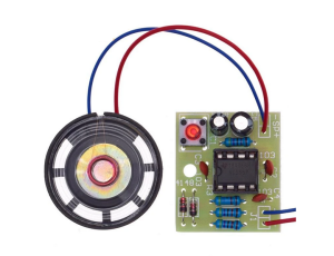 Elektroniczny dzwonek, gong ding dong NE555 DiY KIT