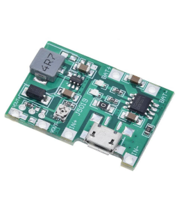 Ładowarka Li-ion TP4056 + przetwornica DC/DC 4.3-27V