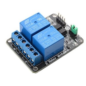Moduł 2-kanałowy przekaźnik 5V 10A AVR