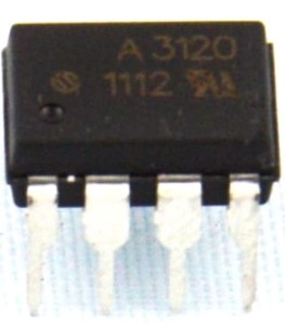 HCPL3120 Driver IGBT transoptor 1kanał 3,75kV DIP8