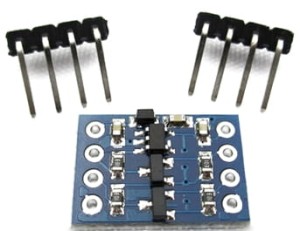 Konwerter poziomów 3,3/5V stanów logicznych I2C FV