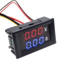 Modul-2w1-Woltomierz-0-100V-Amperomierz-10A-panel