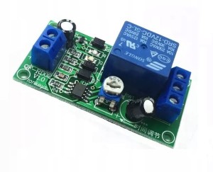 Moduł czasowy opóźniacz timer 12V , 0-60s. NE555