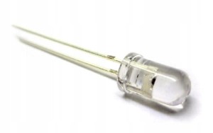 Dioda LED 3mm 1,9 - 2,1V biała x 10szt