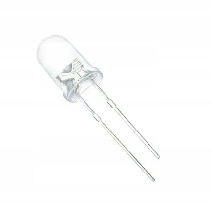 Dioda-LED-5mm-biala