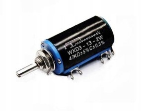 Potencjometr drutowy wieloobrotowy 2W 47k WXD3-13
